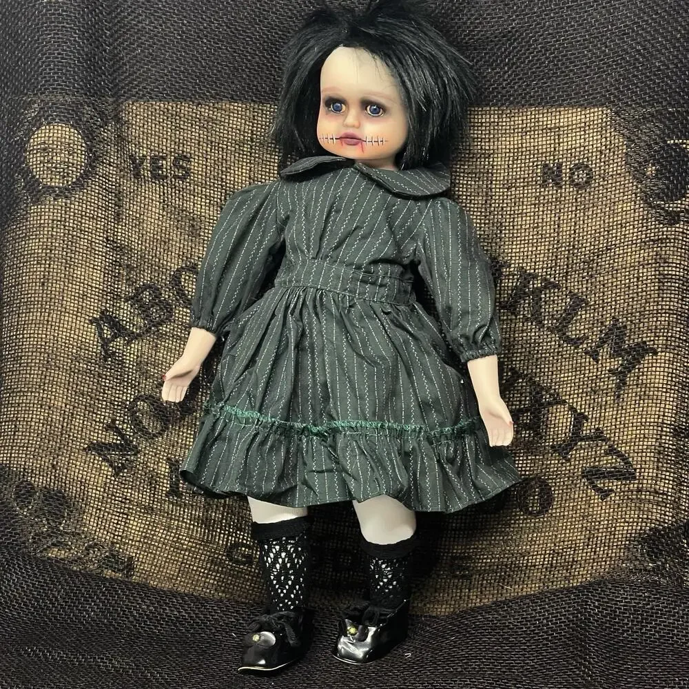 OOAK Creepy Odd 18” Haunting Creepy Spooky Scary Halloween Horror Art Doll